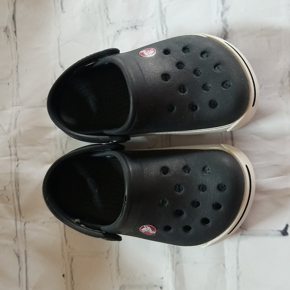 Kids Black Crocs